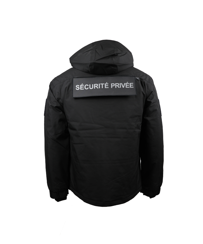 BLOUSON SÉCURITÉ PRIVÉE NOIR GK SAFETEK