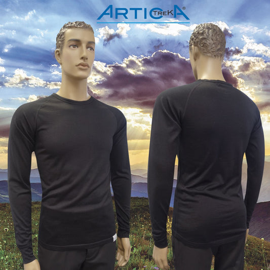 T-SHIRT MANCHES LONGUES EN LAINE MÉRINOS 160 G ARTICA TREK