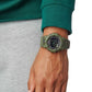 Image de la montre gshock gsquad vert porté