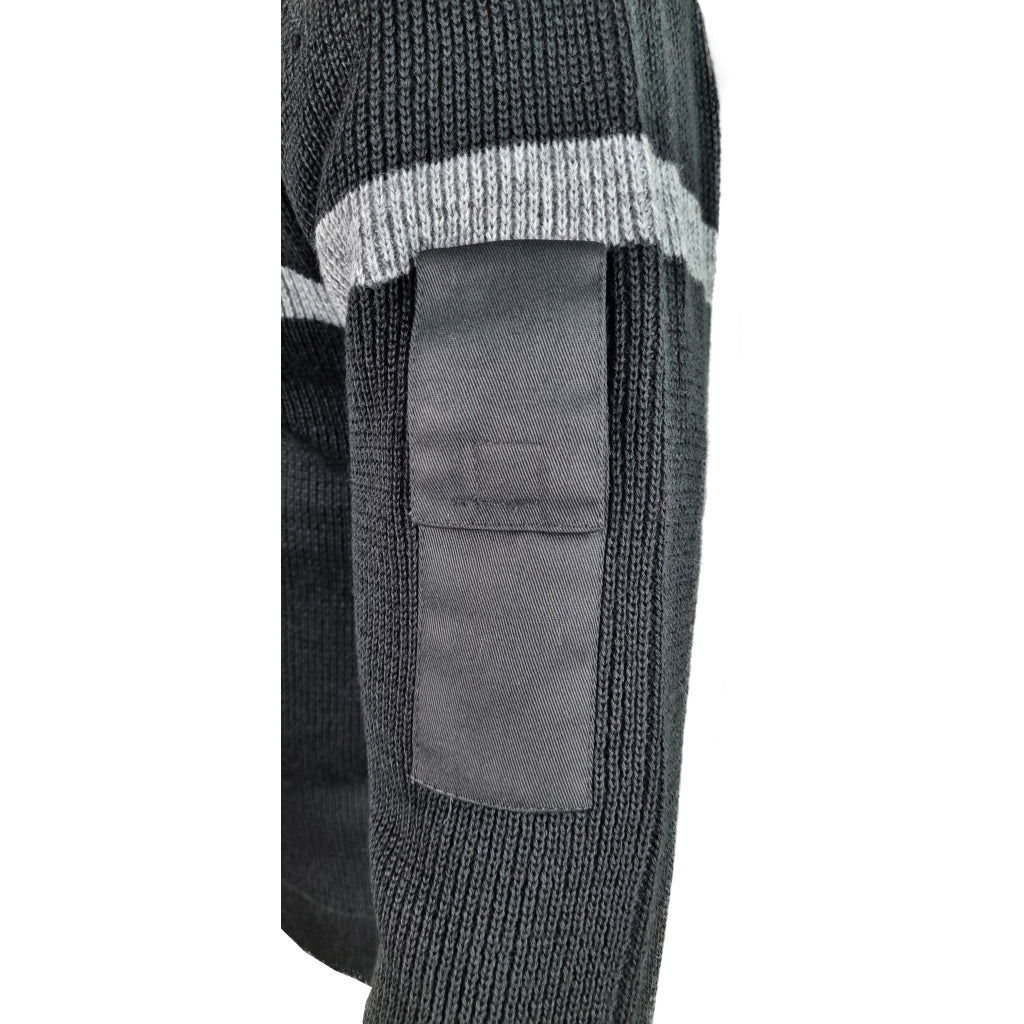 image de la manche de pull sécurité avec une poche 